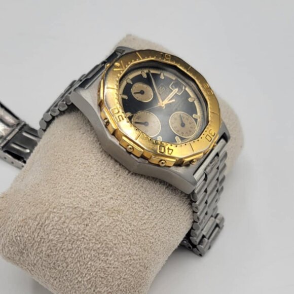 TAG Heuer 3000 Chronograph Debuis-Depraz Module 236.006 1980-1989 Men's Rare - Picture 11 of 13